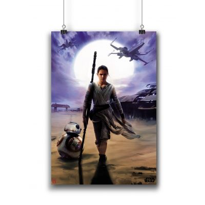 Star Wars™- Rey and BB-8 Poster
