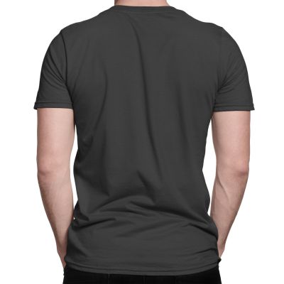 Men's Basic Steel Grey T-Shirt by Silly Punter in India