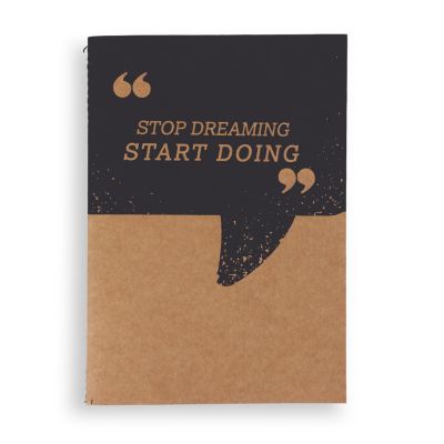 Stop Dreaming Start Doing Motivational Notebook In India by Silly Punter 