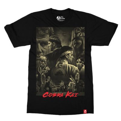 Shop Now Story of 3 Generations  Cobra Kai web series Tshirt Online in India.