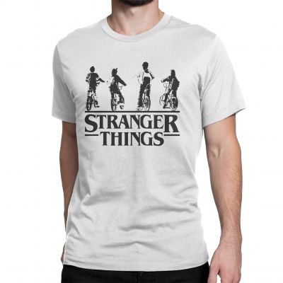 The Cast and Logo T shirt from Stranger Things by Silly Punter 