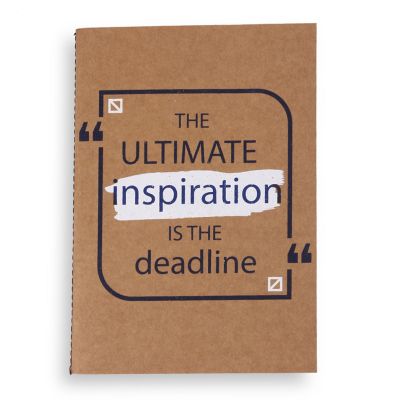 Ultimate Inspiration Motivational Notebook In India by Silly Punter 