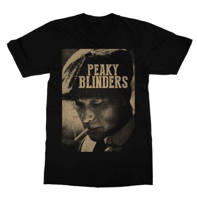Peaky Blinders Tv Show Thomas Shelby Poster T-shirt In India by Silly Punter
