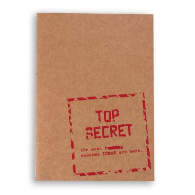 Top Secret Motivational Notebook In India by Silly Punter 