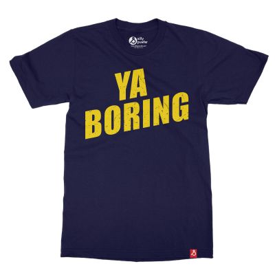 Ya Boring from Brooklyn Nine-Nine Tv show  T-shirt In India by Silly Punter 