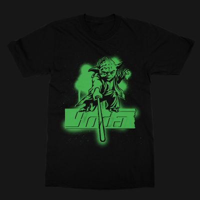 Star Wars: Master Yoda Glow In The Dark Men T-shirt in India 