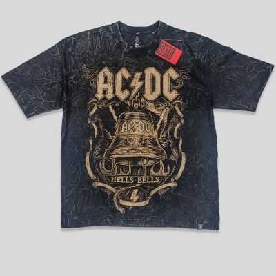 Oversized Hell Bells AC DC Music Band Tshirt in India By Silly Punter