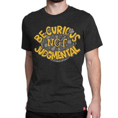 Be Curious not judgemental ted lasso tv show tshirt in India by silly punter