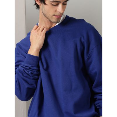 Blue Oversized Sweatshirt In India