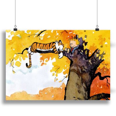 Calvin and Hobbes Lazy Afternoons Poster