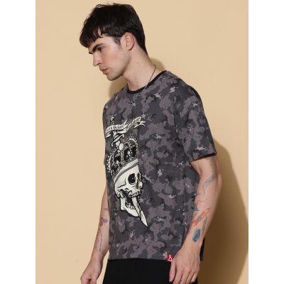 Death Before Dishonor Camouflage Tshirt In India