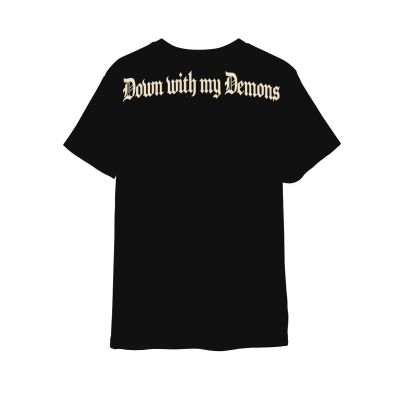 Down With My Demons T-shirt In India by Silly Punter