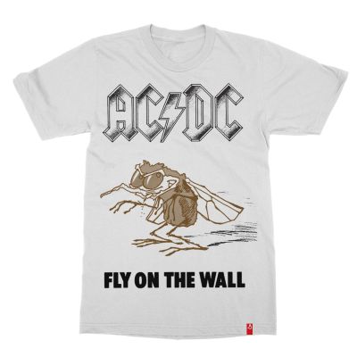 Fly On The Wall Ac Dc Music Tshirt In India By Silly Punter