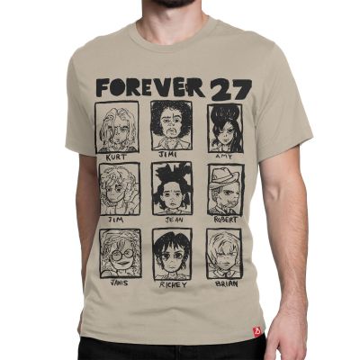 Forever 27 Club Tshirt In India by silly punter