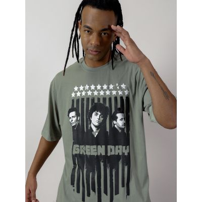 Oversized Green Day Music Band Oversized Tshirt In India By Silly Punter
