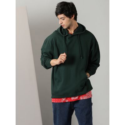 Green Oversized Hoodie In India by Silly Punter