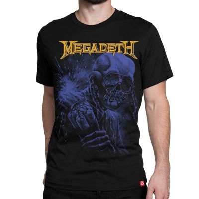 Megadeth Music band Tshirt In India by Silly Punter