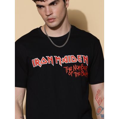 Number of The Beast Iron Maiden Band Tshirt In India