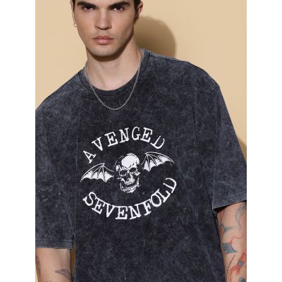 Oversized Avenged Sevenfold Music Tshirt In India By Silly Punter
