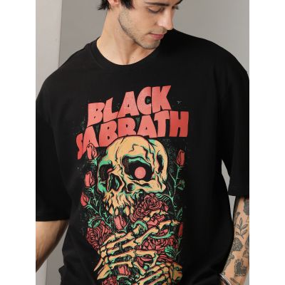 Oversized Black Sabbath Music Tshirt In India By Silly Punter