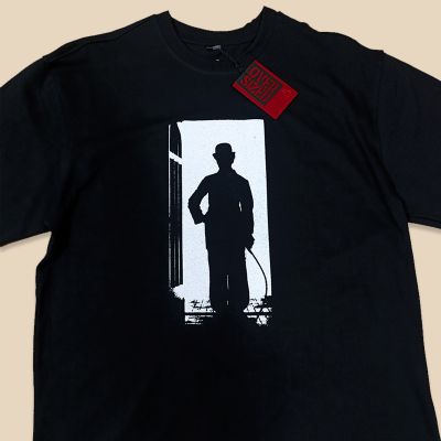 Oversized Charlie Chaplin Movie Tshirt In India by Silly Punter