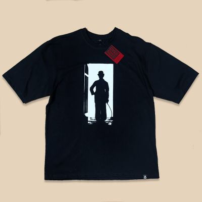 Oversized Charlie Chaplin Movie Tshirt In India by Silly Punter