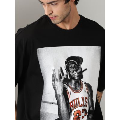 Oversized GOAT Jordan Tshirt In India by Silly Punter