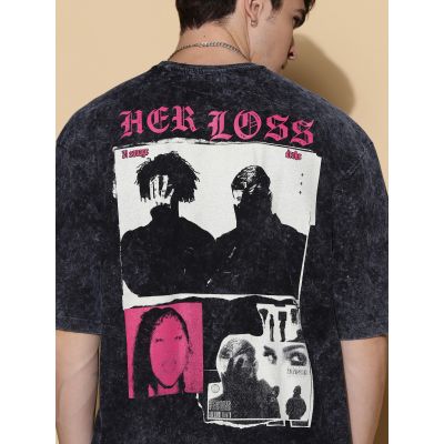 Oversized Her Loss Drake 21 Savage Hip Hop Music Tshirt In India By Silly Punter
