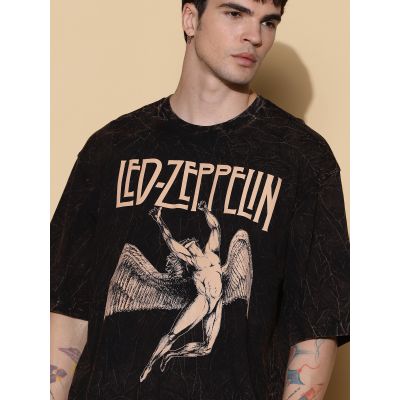 Oversized Icarus Led Zeppelin Music Tshirt In India By Silly Punter