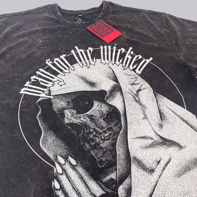 Oversized Pray For The Wicked Tshirt In India by Silly Punter