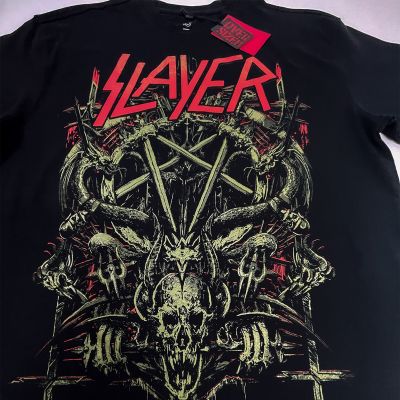 Oversized World Painted Blood Slayer Music Tshirt In India By silly punter