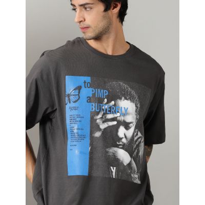Oversized TPAB Kendrick Lamar To Pimp A butterfly Album Tshirt In India By Silly Punter