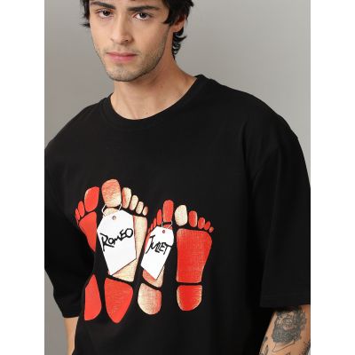 Oversized Violent Delights shakespeare Romeo Juliet Tshirt In India By Silly Punter