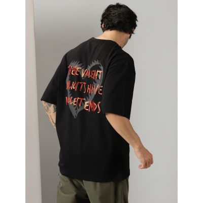 Oversized Violent Delights shakespeare Romeo Juliet Tshirt In India By Silly Punter