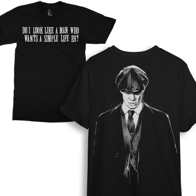 Don't Want A Simple Life Peaky Blinders Tshirt India