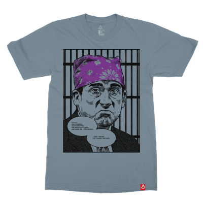 Prison Mike The Office Tv Show Tshirt In India By Silly Punter