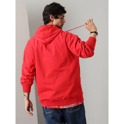 Red Oversized Hoodie In India By Silly Punter
