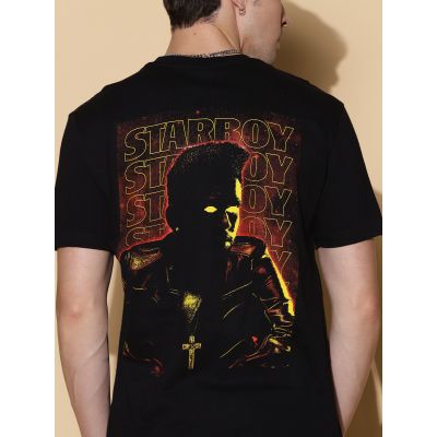 Starboy The Weekend Album Tshirt In India