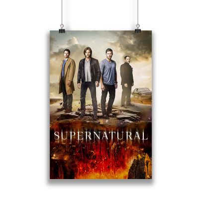 Supernatural Fire Pit poster in India by Sillypunter