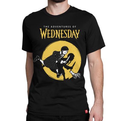 The Adventure of Wednesday Tv Show Tshirt In India