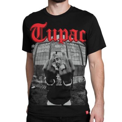 hit em up  Tupac Hip Hop Music Tshirt In India By Silly Punter